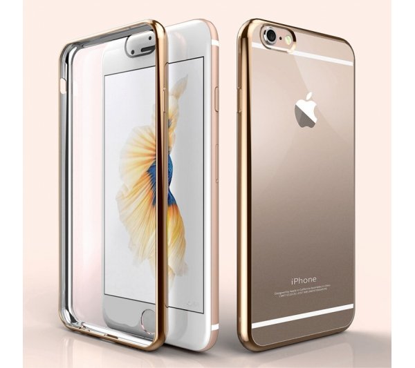 Kryt Frame iPhone 6/6S - zlatý